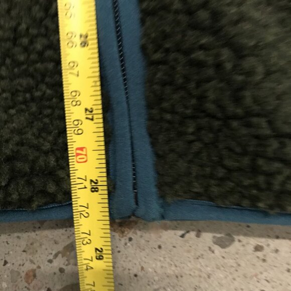 Eddie Bauer Men's Chilali Faux Shearling Fleece Jacket Size XL Emeral Green - Picture 7 of 12